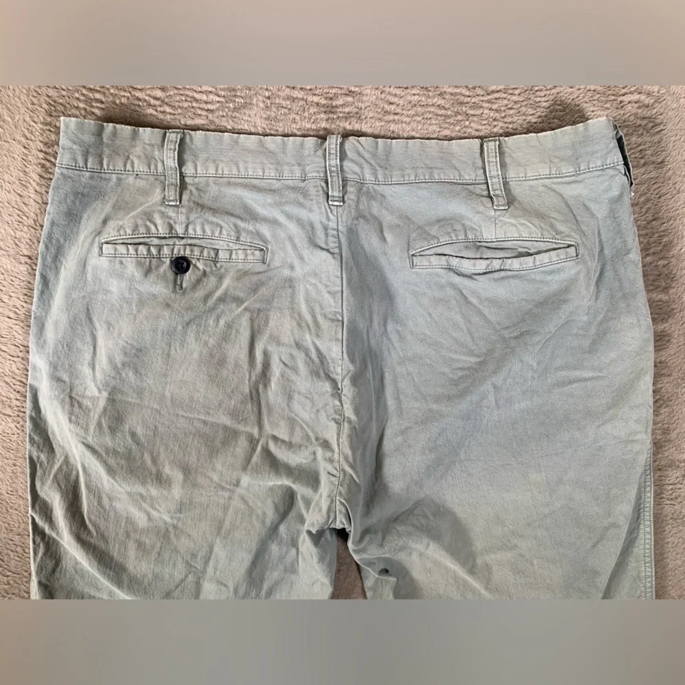 Polo Ralph‎ Lauren Chino Pants Mens 38x32 Teal/Grey Slim GI Fit 100% Cotton